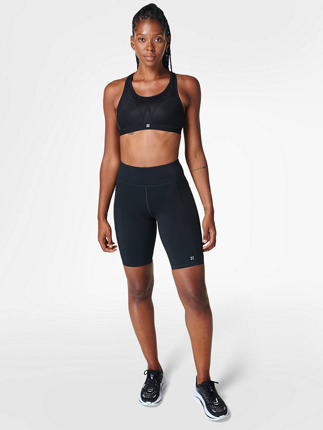 Sweaty Betty Ultra Running Sports Bra, Black