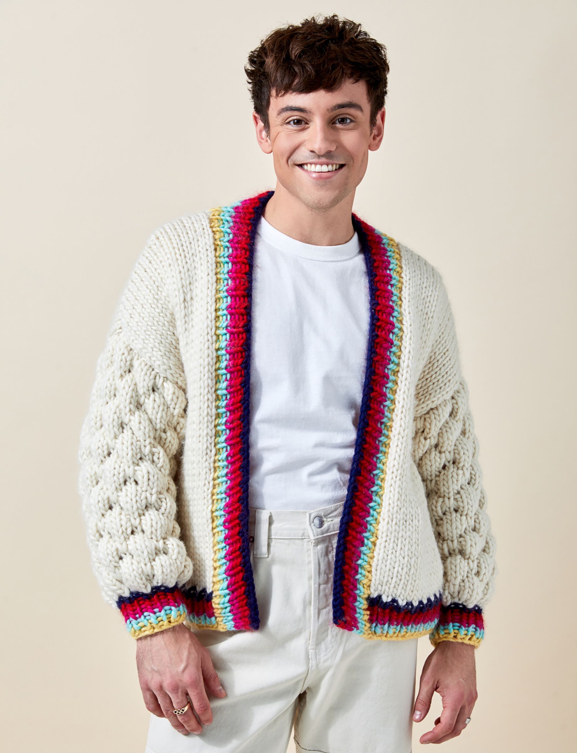 Made With Love By Tom Daley Cuddle Cardigan Knitting Kit