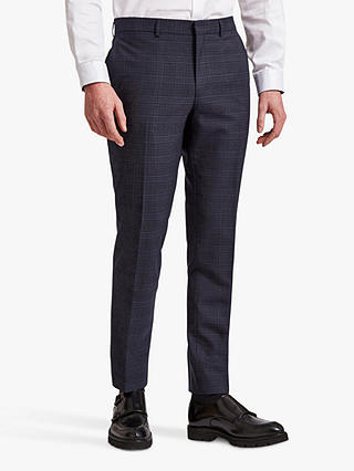 Ted Baker Berwic High Twist Check Suit Trousers