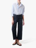 FRAME Oversized Cropped Utility Trousers