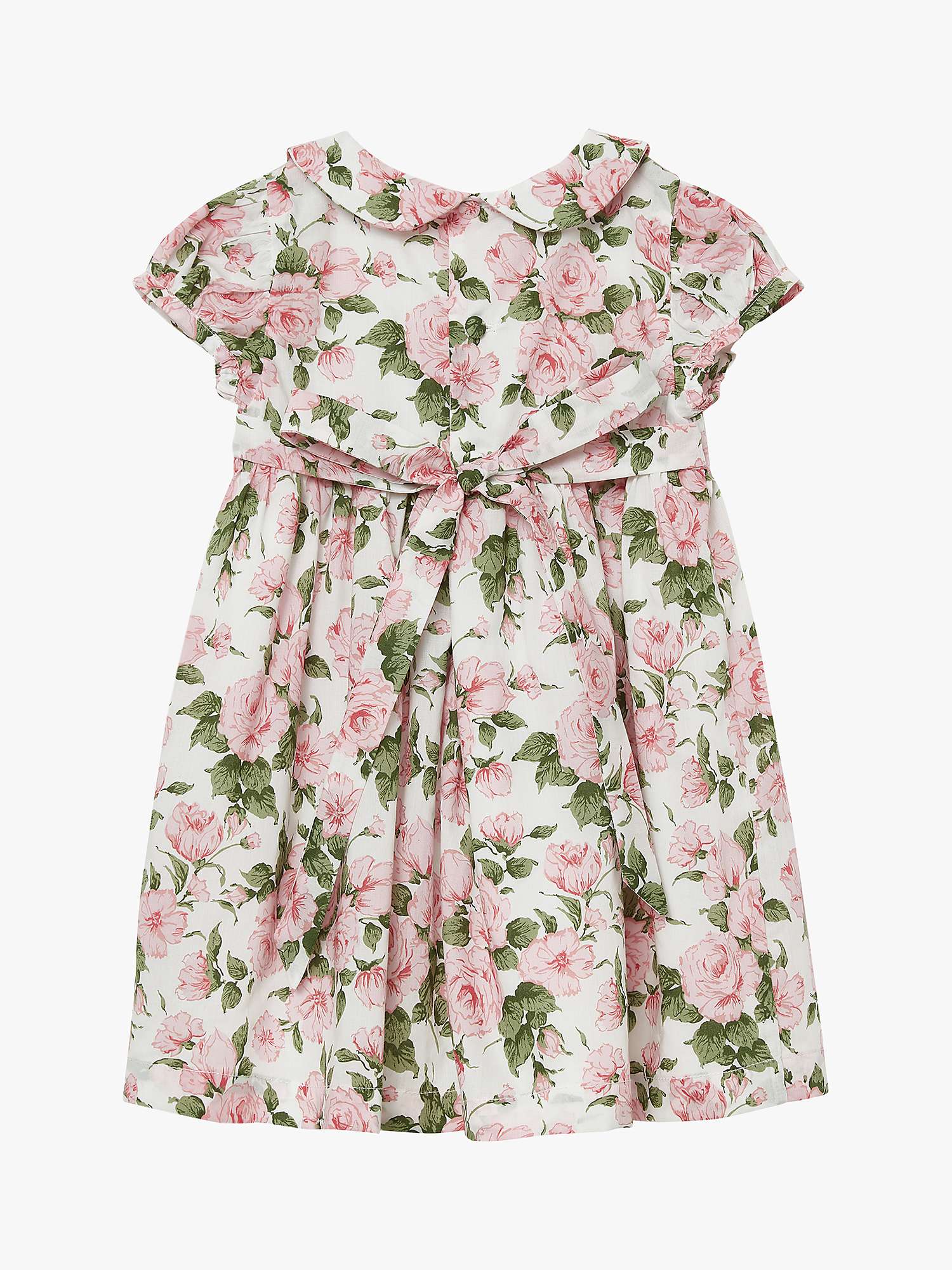Buy Trotters Baby Carline Floral Dress, Pink Online at johnlewis.com