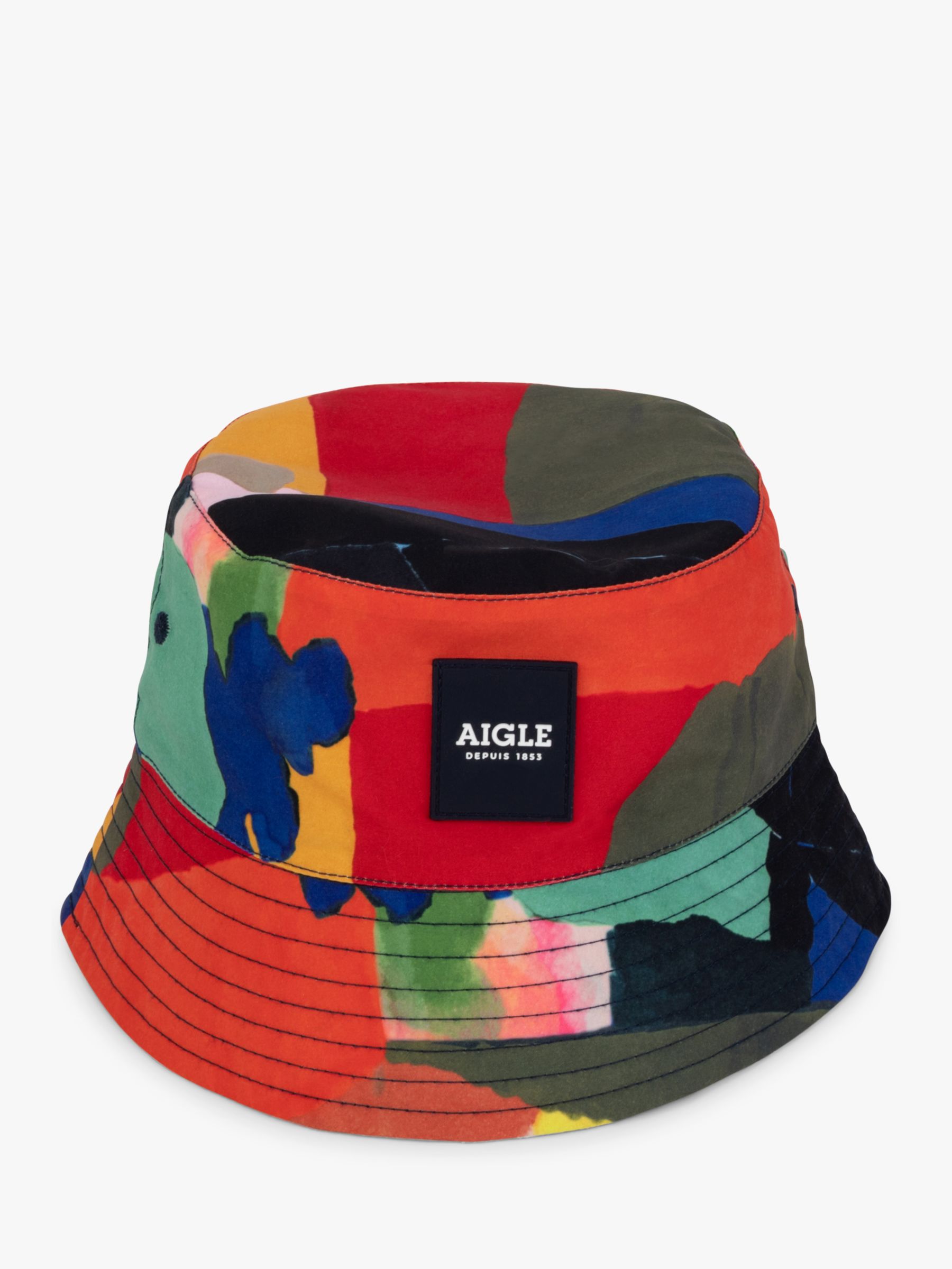 Aigle Kids' Patterned Bucket Hat, Multi at John Lewis & Partners