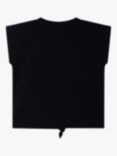 DKNY Kids' Logo Front T-Shirt, Black