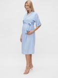 Mamalicious Mercy Tess Maternity & Nursing Dress, Bel Air Blue