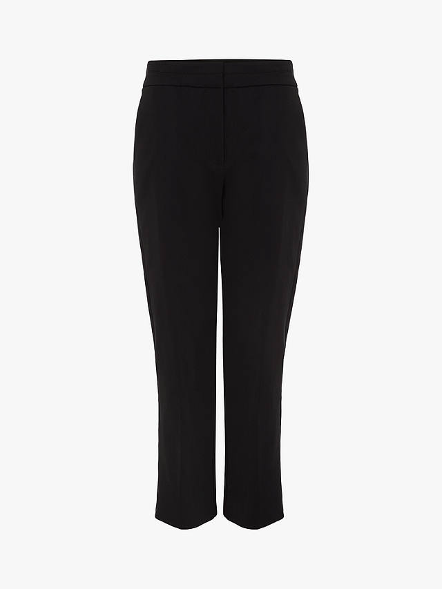 Phase Eight Julianna Cropped Trousers, Navy at John Lewis & Partners