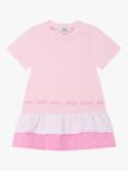 HUGO BOSS Baby Flounce T-Shirt Dress, Baby Pink