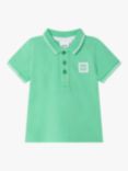 HUGO BOSS Baby Piqué Logo Polo Shirt, Prairie