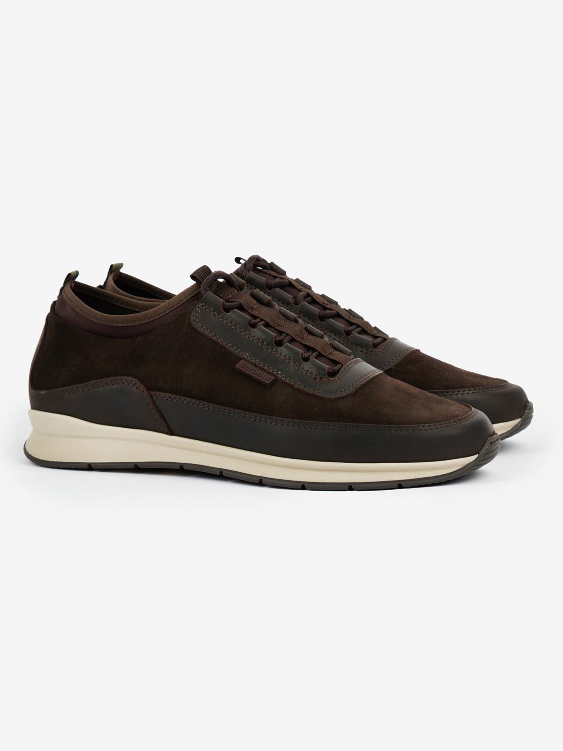 Barbour Cooper Leather Lace Up Trainers