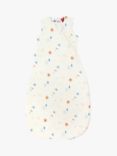 Tommee Tippee Grobag Rainbow Print Stage 3 Sleeping Bag, 1 Tog, White/Multi