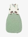 Tommee Tippee Panda Spot Print Grobag Stage 3 Sleeping Bag, 1 Tog, Green/Multi