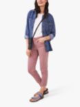 White Stuff Brook Straight Cropped Jeans, Dusky Pink