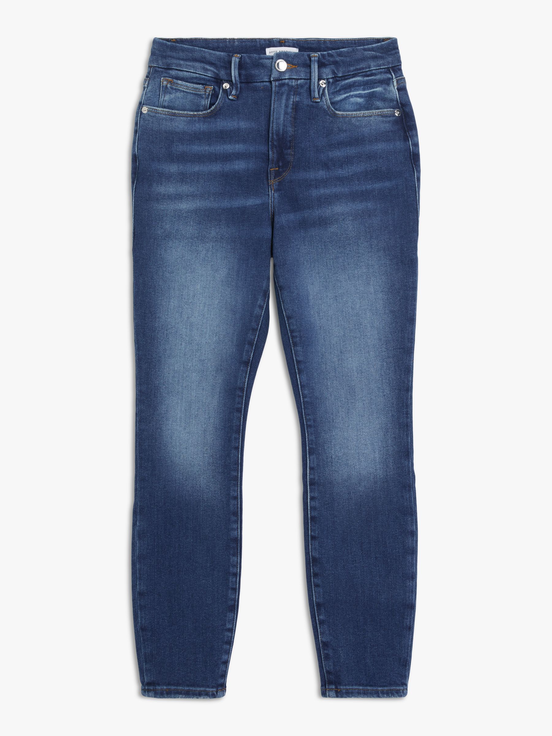 Good American Good Legs Jeans, Mid Blue, 2