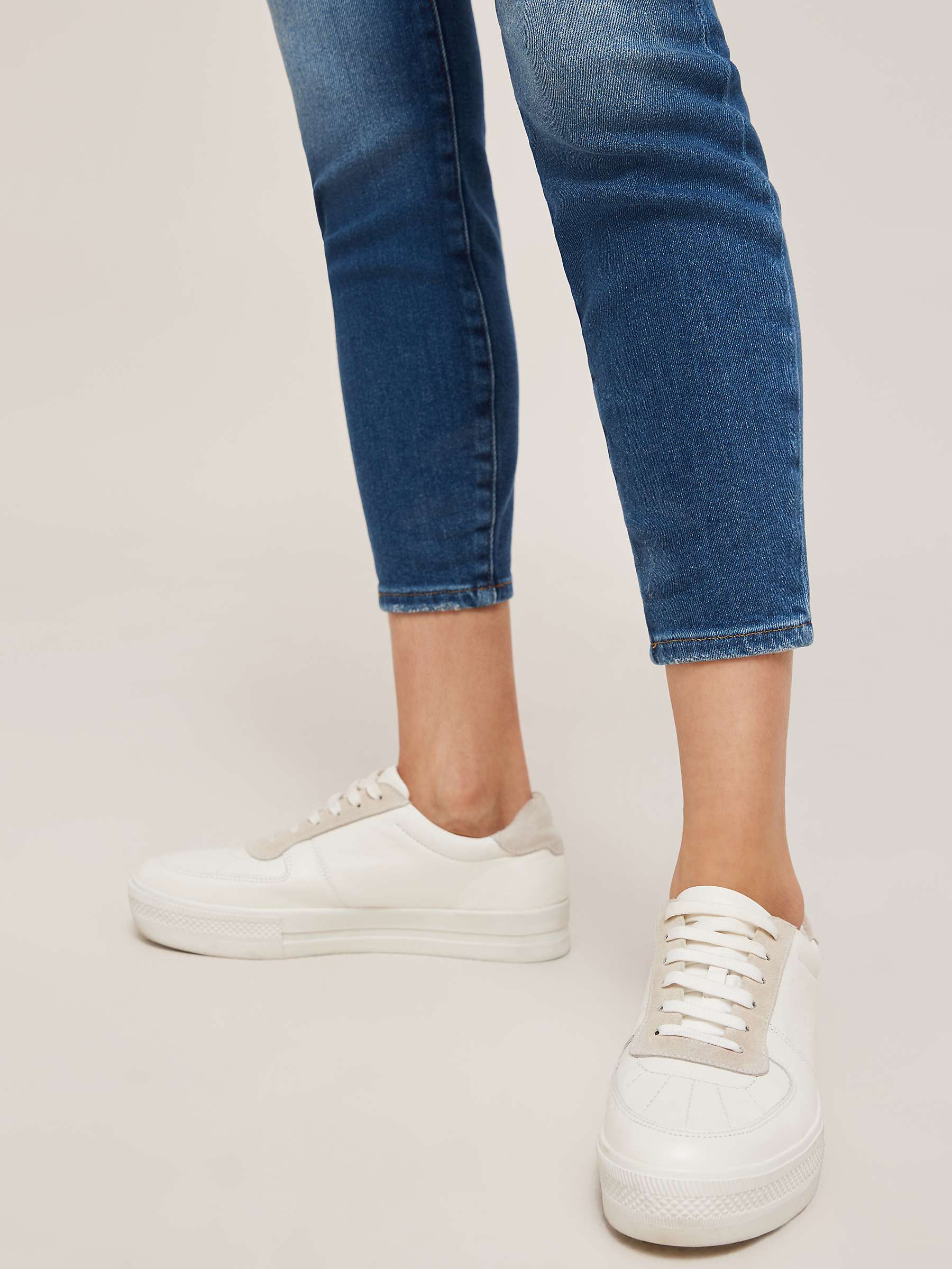 Buy Good American Good Legs Jeans, Mid Blue Online at johnlewis.com