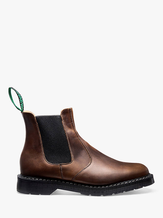 Solovair Made in England Dealer Chelsea Boots, Gaucho