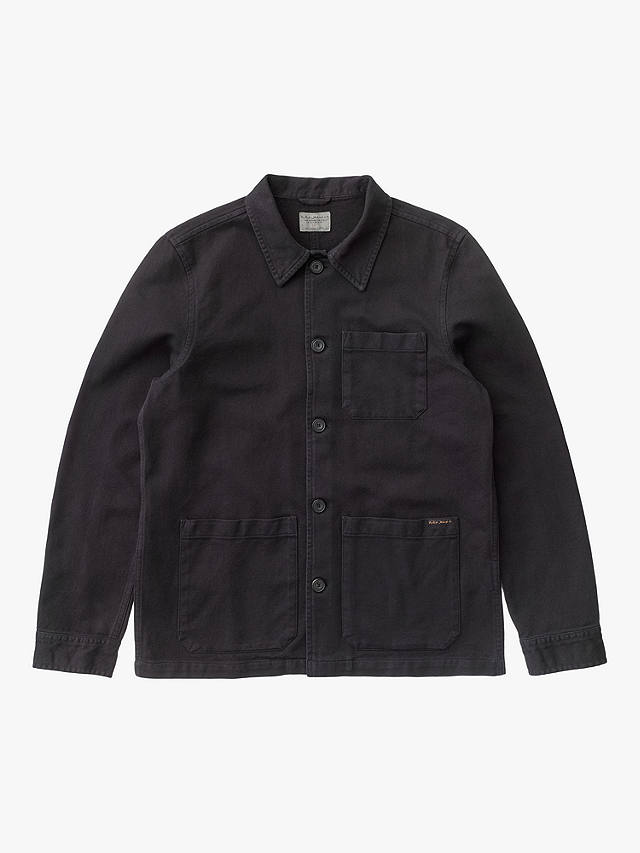Nudie Jeans Barney Worker Jacket, Black