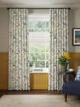 John Lewis Foxlease Print Pair Blackout/Thermal Lined Pencil Pleat Curtains