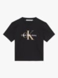 Calvin Klein Jeans Monogram Cotton T-Shirt, Black