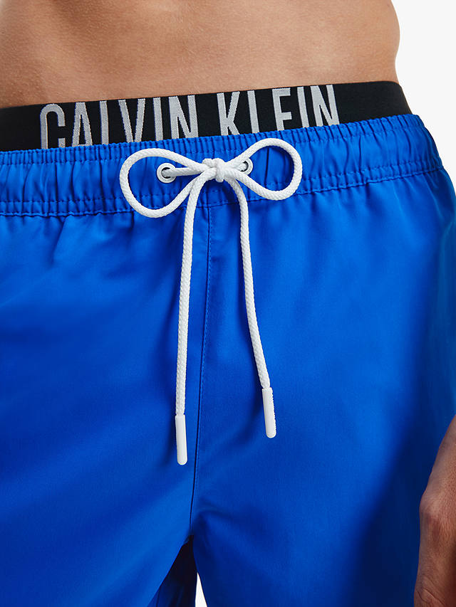 Calvin Klein Intense Power Recycled Poly Swim Shorts, Pioneer Blue