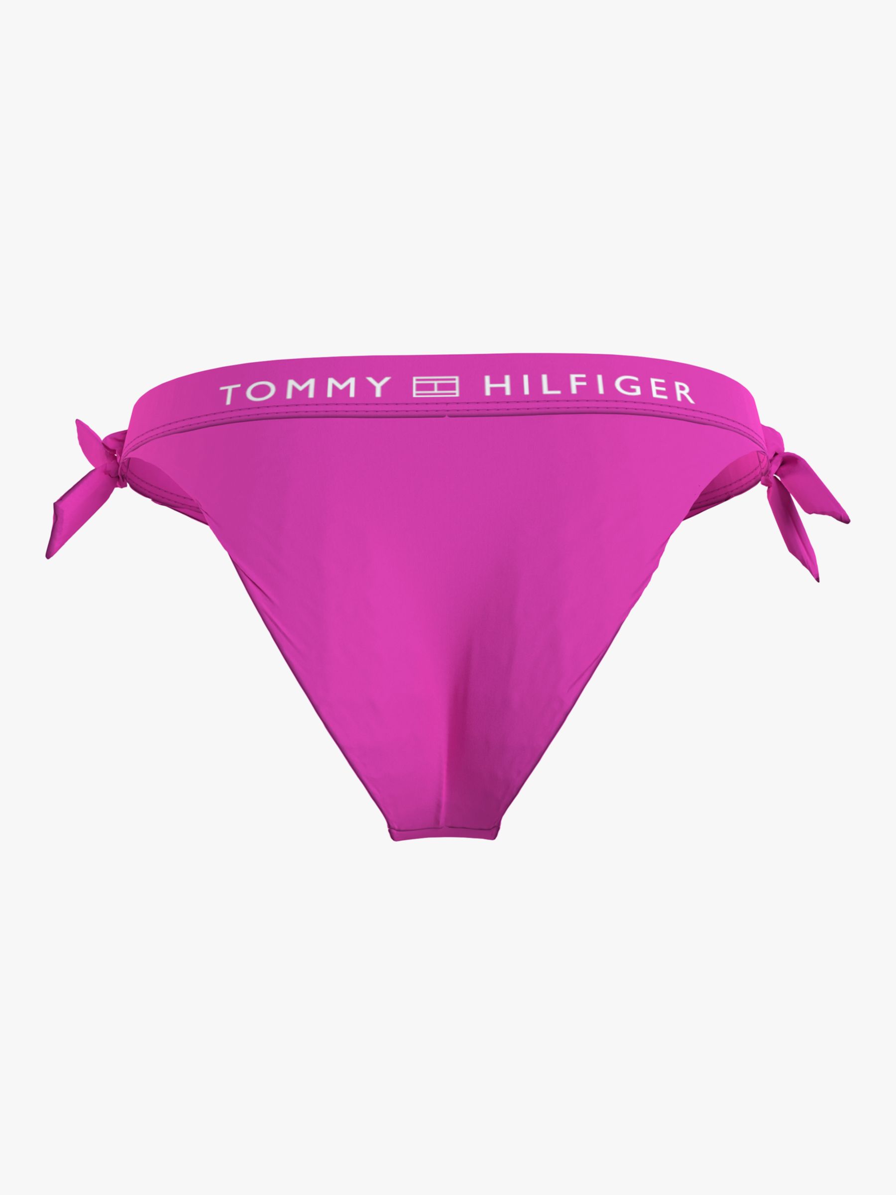 Tommy Hilfiger Bikini String Side Tie Cheeky Bikini Primary Red (XLG)