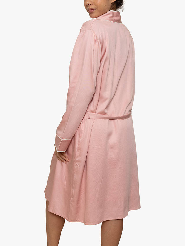 Fable & Eve Short Robe, Dusky Pink