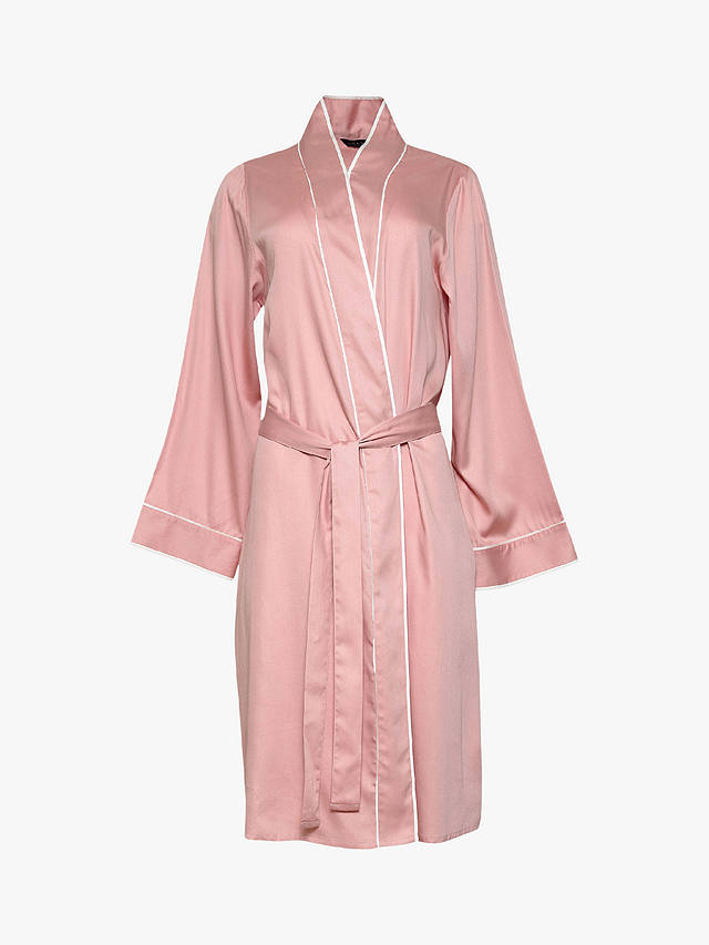 Fable & Eve Short Robe, Dusky Pink