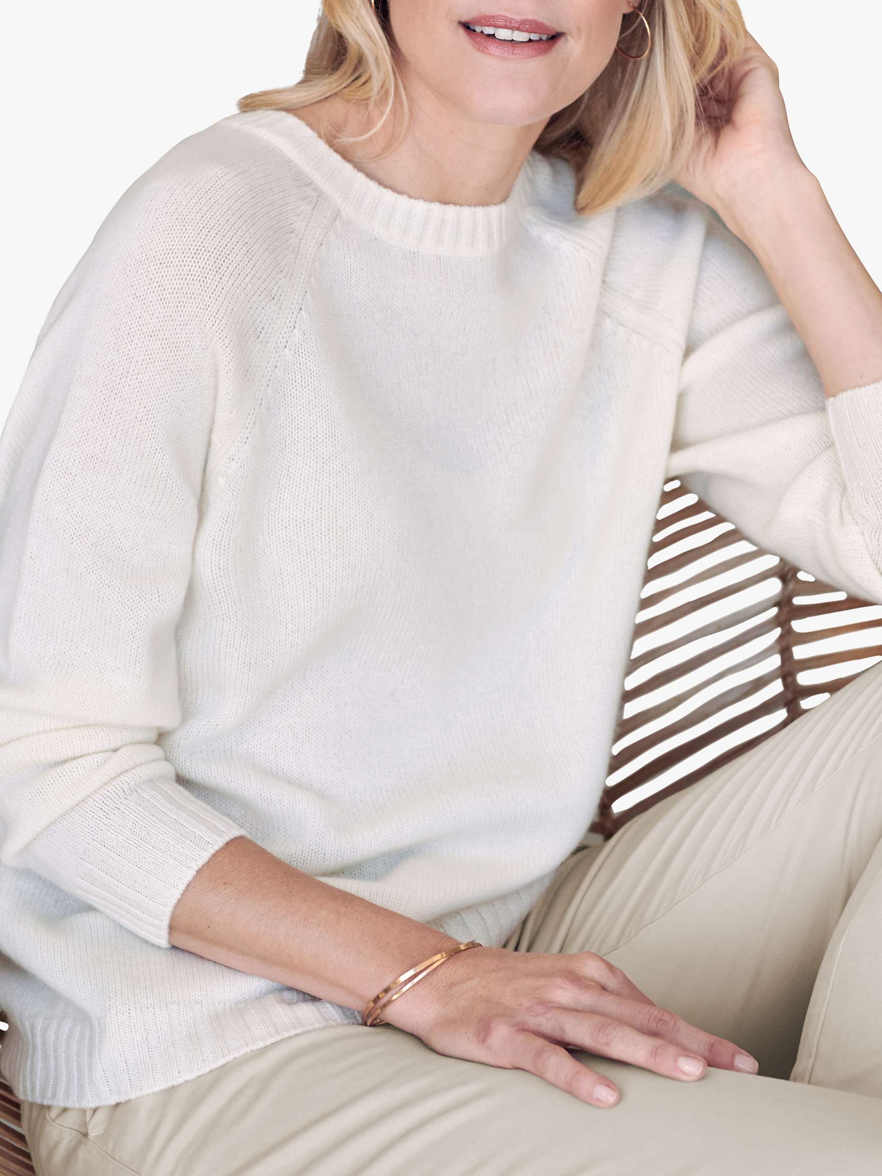 Buy Pure Collection Lofty Cashmere Jumper Online at johnlewis.com