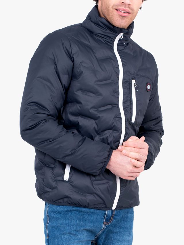 Brakeburn Quilted Puffa Jacket, Charcoal, XS