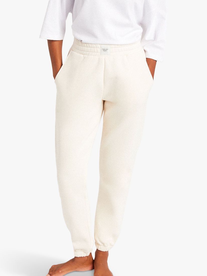 Cream cheap ladies joggers