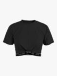 Calvin Klein CK One Cropped T-Shirt, Black