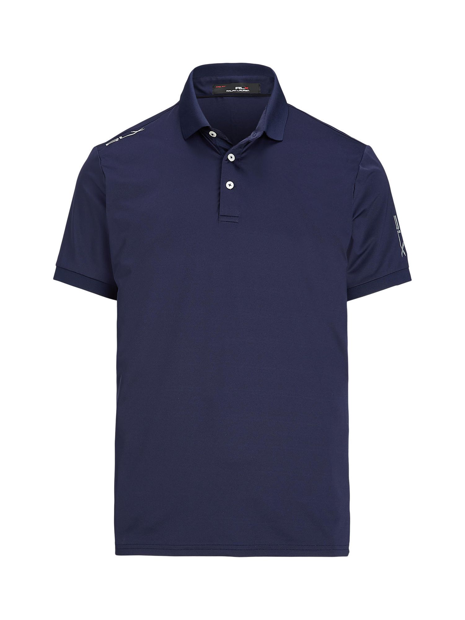 Polo Golf by Ralph Lauren RLX Polo Shirt, Navy at John Lewis & Partners