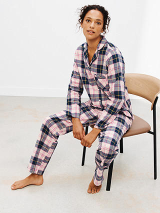 John Lewis Naomi Check Shirt Pyjama Set