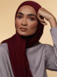 Aab Premium Jersey Hijab, Berry