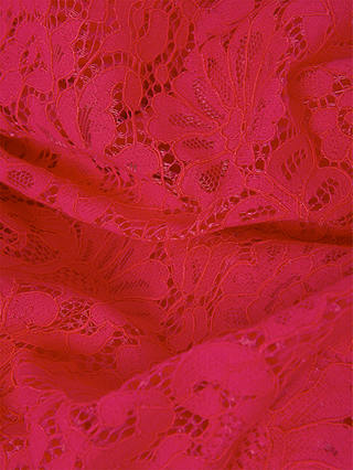 Hobbs Anastasia Lace Shift Dress, Fuchsia Pink