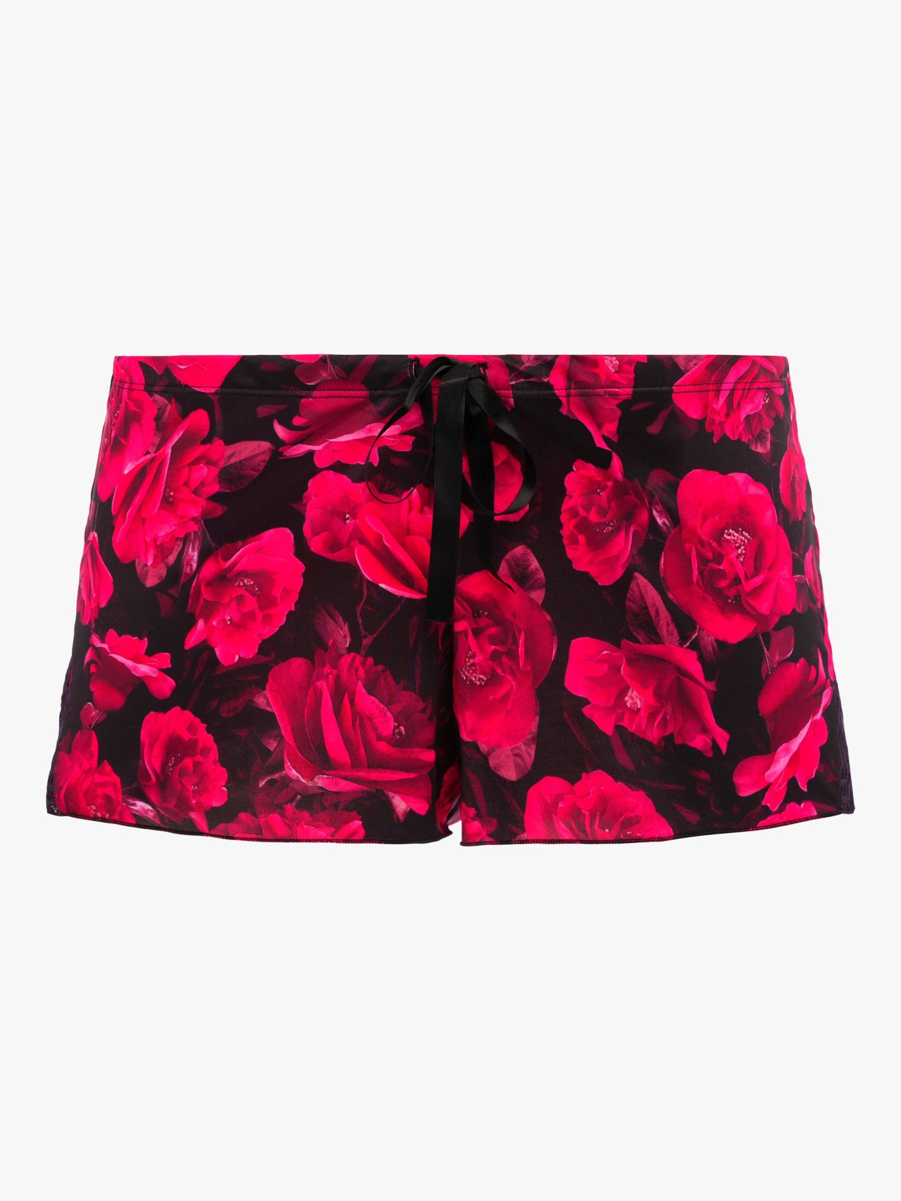 Fantasie Lucia Floral Print French Knickers, Red at John Lewis & Partners