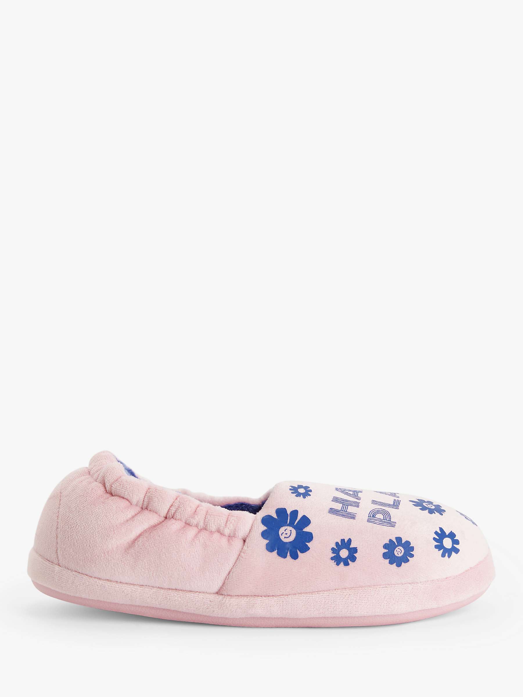 Buy John Lewis ANYDAY Kids' Happy Place Slippers Online at johnlewis.com