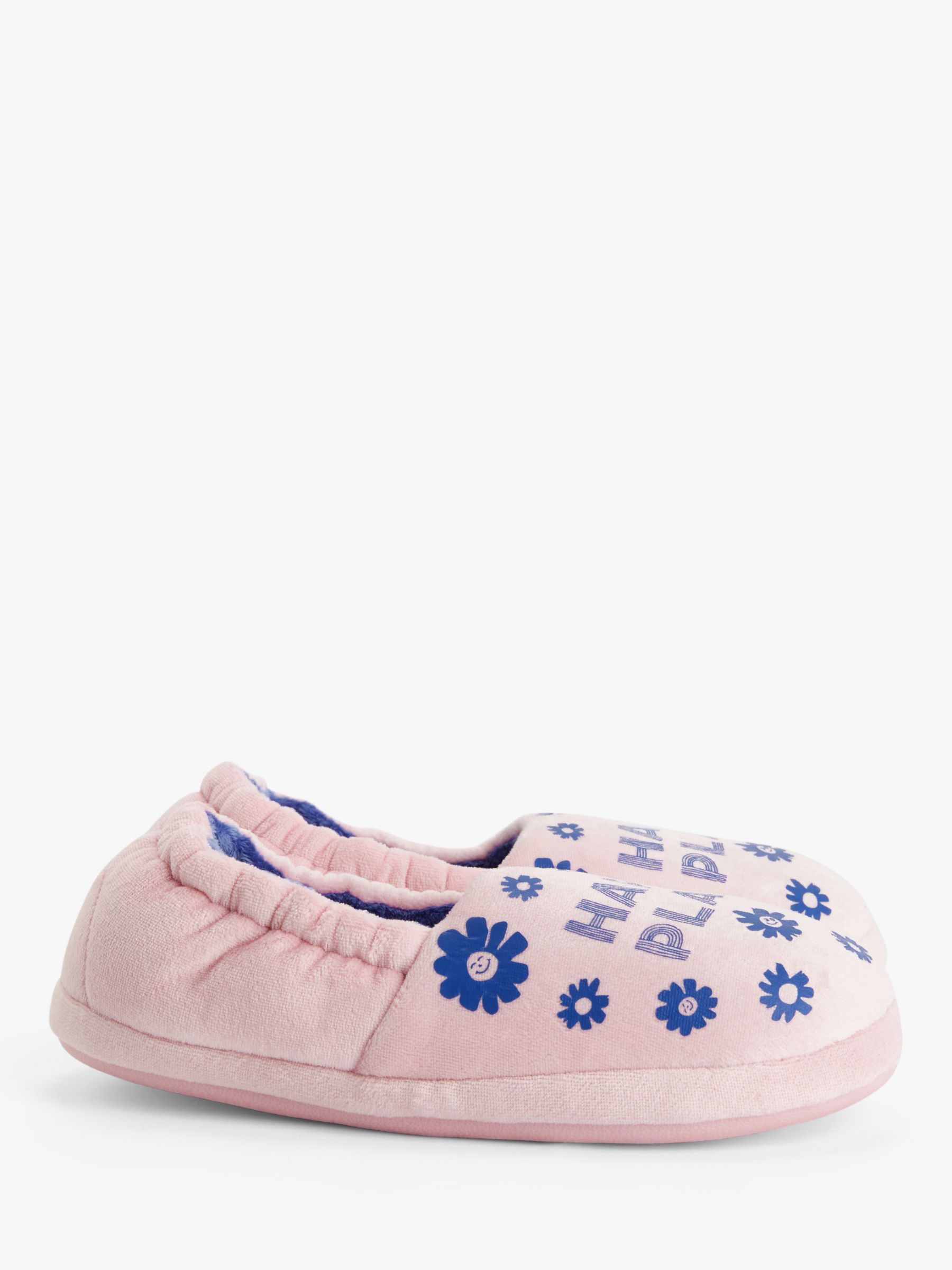 Buy John Lewis ANYDAY Kids' Happy Place Slippers Online at johnlewis.com