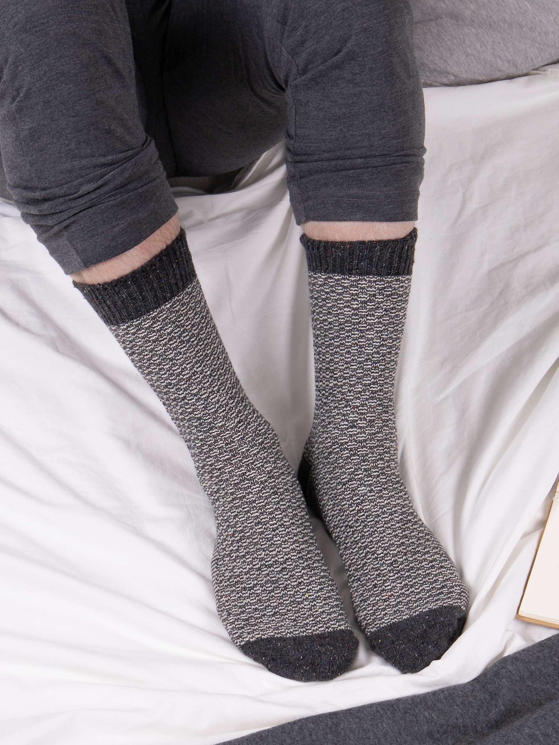Buy totes Textured Socks, Pack of 2 Online at johnlewis.com