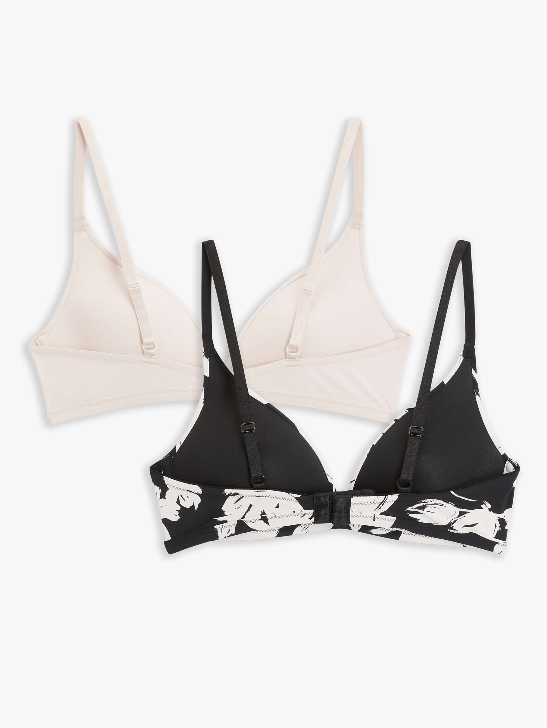 Buy John Lewis ANYDAY Robyn Non Wired Bra, Pack of 2 Online at johnlewis.com