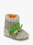 totes Kids' Dinosaur Boot Slippers