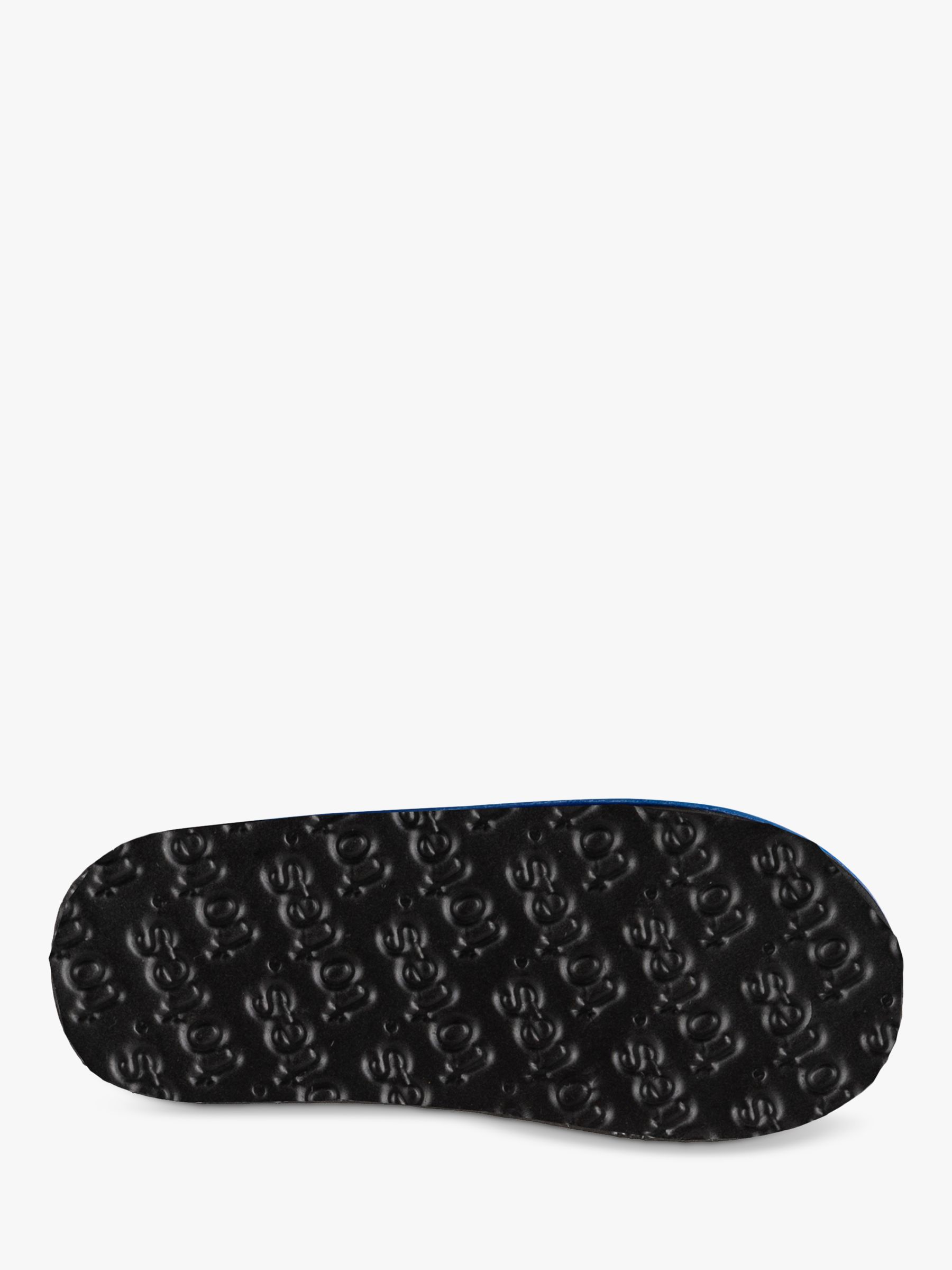 totes Kids' Premium Quilted Mule Slippers, Navy at John Lewis & Partners
