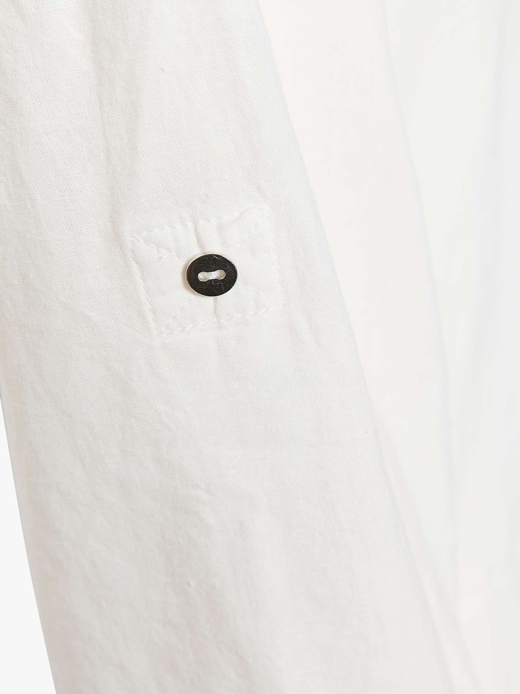 InWear Briza Linen Blend Blouse, Pure White at John Lewis & Partners