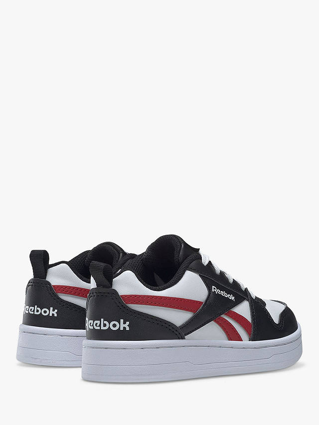 Reebok Kids' Royal Prime 2 Trainers, Core Black/Cloud White/Vector Red