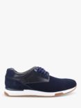 Hush Puppies Simon Mesh Lace-Up Trainers, Navy