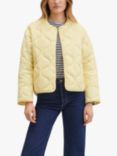 Mango Carrot Quilted Jacket, Yellow