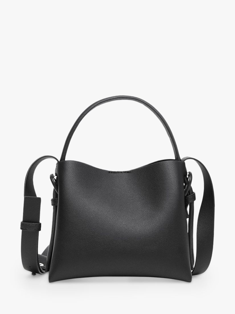 Mango Lucia Cross Body Bag, Black