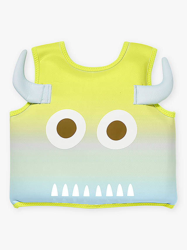 Sunnylife Kids' Monster Float Vest, Lime Green