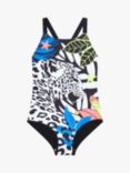 Monsoon Kids' Leopard Face Swimsuit