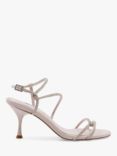 Dune Majestys Embellished Strappy Sandals, Ecru