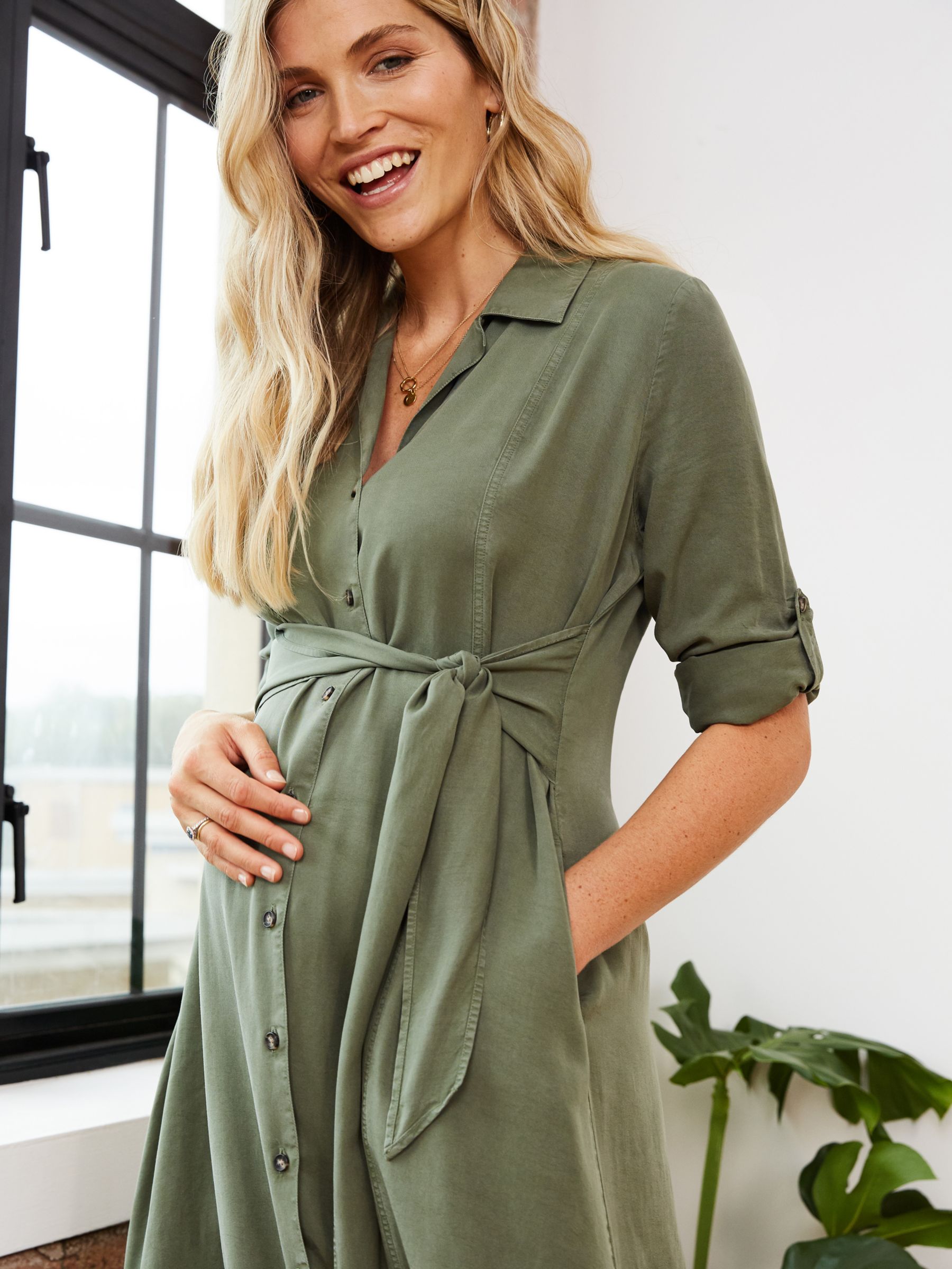 Buy Isabella Oliver Kelsy Maternity Dress Online at johnlewis.com