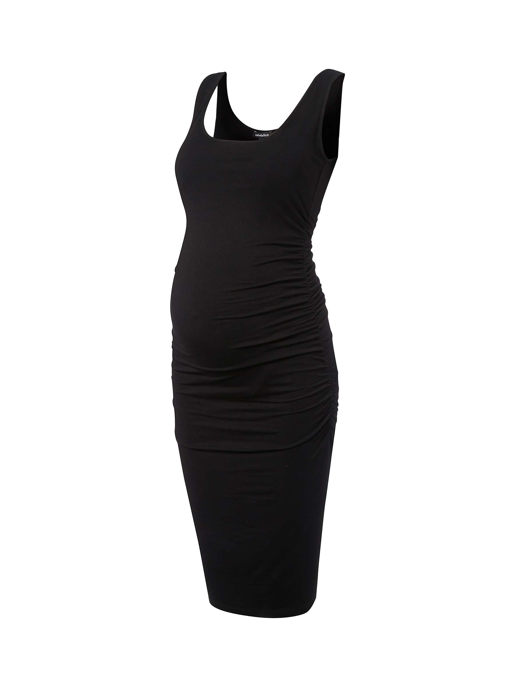 Buy Isabella Oliver Ellis Maternity Dress, Black Online at johnlewis.com